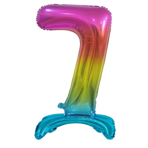 [214037] FB30" D/TEX STANDING RAINBOW#7