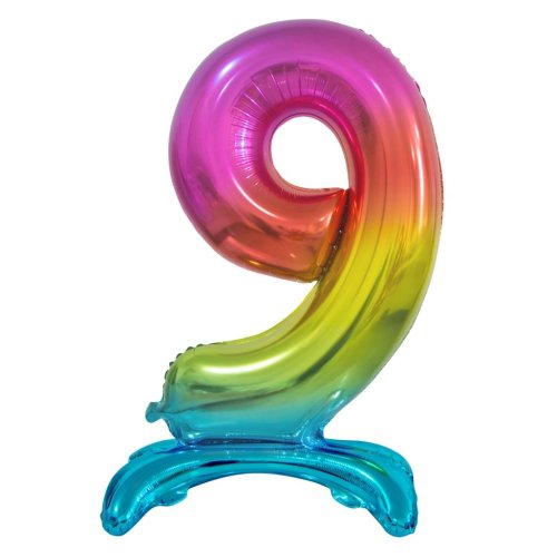 [214039] FB30" D/TEX STANDING RAINBOW#9