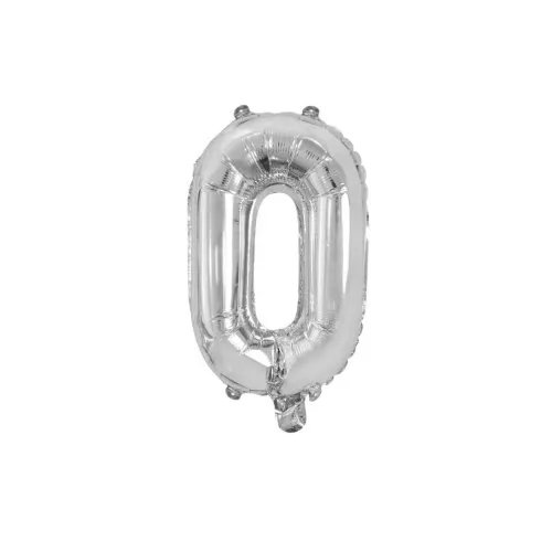 [213010] Foil Balloon 14" DECROTEX SILVER #0 P1