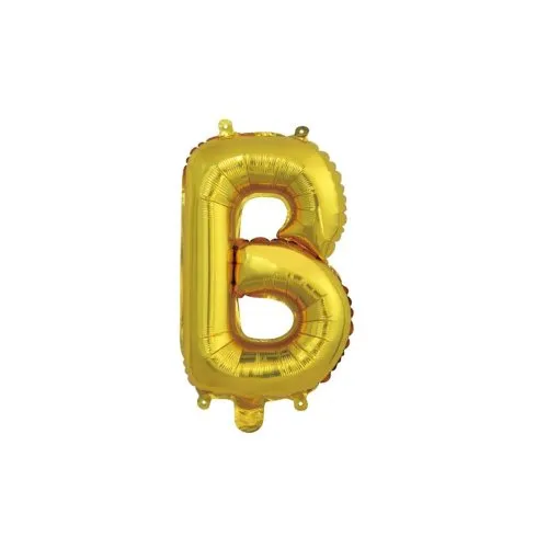 [213069] Foil Balloon 14" DECROTEX GOLD #B P1