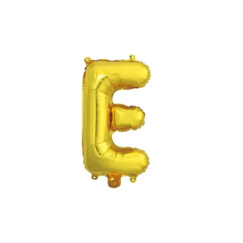 [213072] Foil Balloon 14" DECROTEX GOLD #E P1
