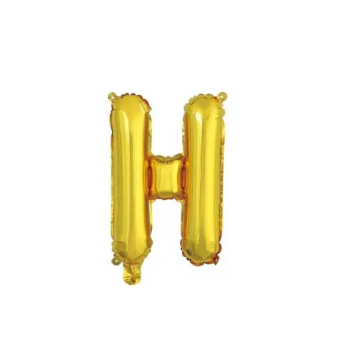 [213075] Foil Balloon 14" DECROTEX GOLD #H P1