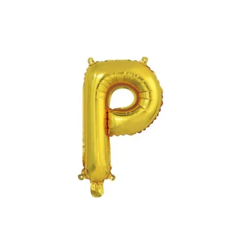 [213083] Foil Balloon 14" DECROTEX GOLD #P P1