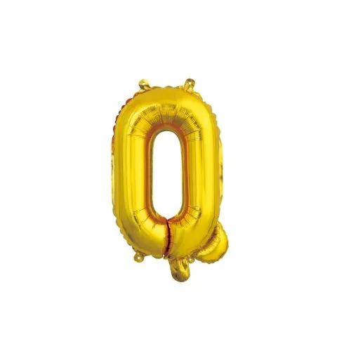 [213084] Foil Balloon 14" DECROTEX GOLD #Q P1