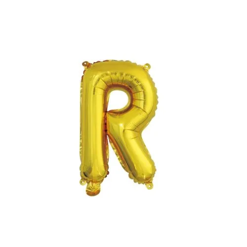 [213085] Foil Balloon 14" DECROTEX GOLD #R P1