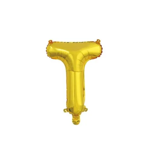 [213087] Foil Balloon 14" DECROTEX GOLD #T P1