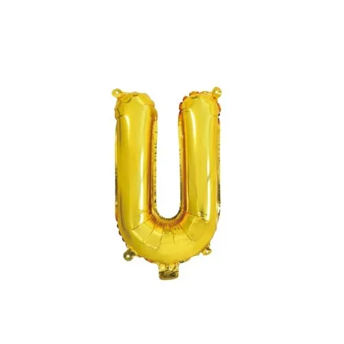 [213088] Foil Balloon 14" DECROTEX GOLD #U P1