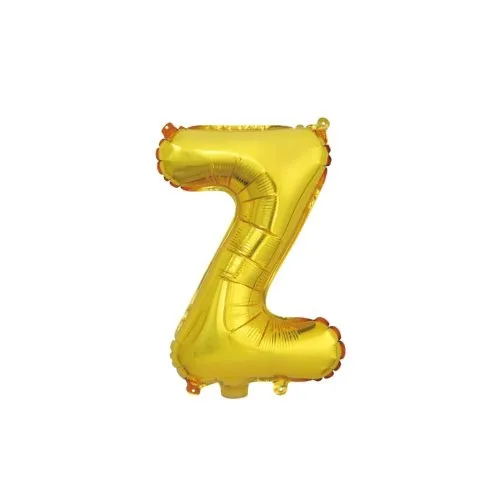 [213093] Foil Balloon 14" DECROTEX GOLD #Z P1