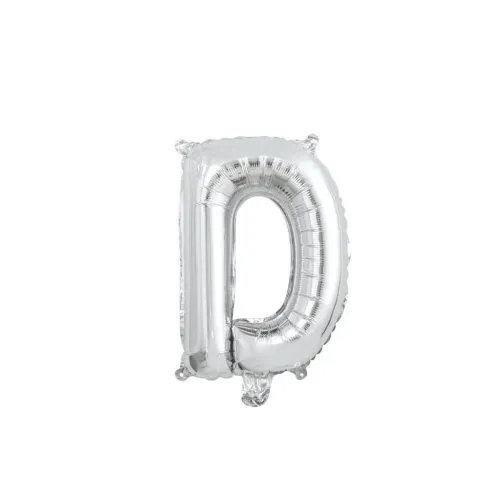 Foil Balloon 14" DECROTEX SILVER #D P1