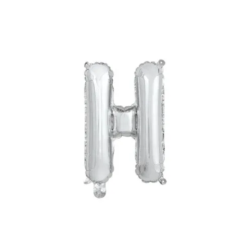 [213102] Foil Balloon 14" DECROTEX SILVER #H P1