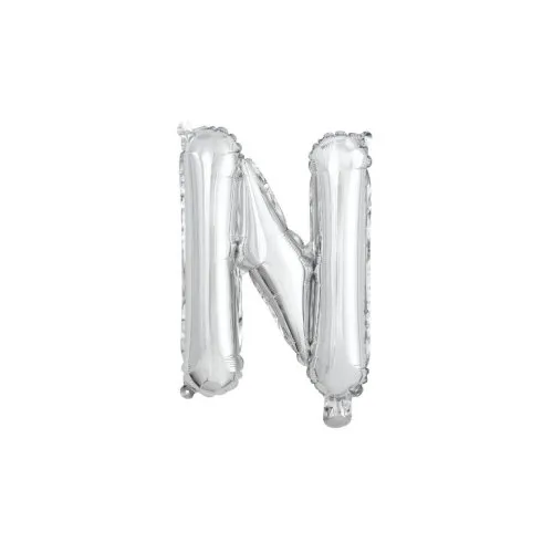 [213108] Foil Balloon 14" DECROTEX SILVER #N P1