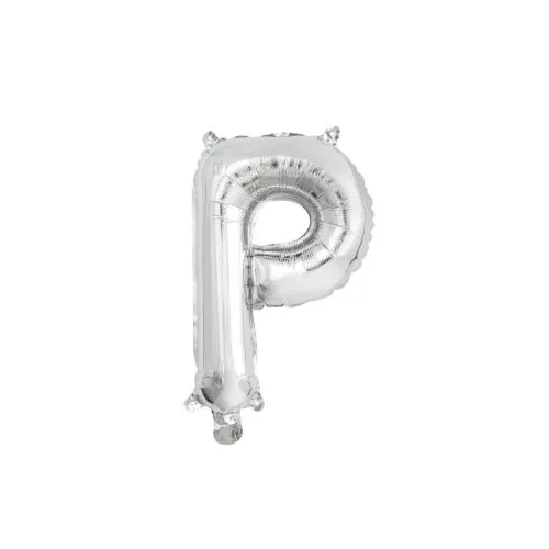 Foil Balloon 14" DECROTEX SILVER #P P1