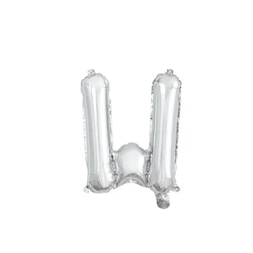 [213117] Foil Balloon 14" DECROTEX SILVER #W P1