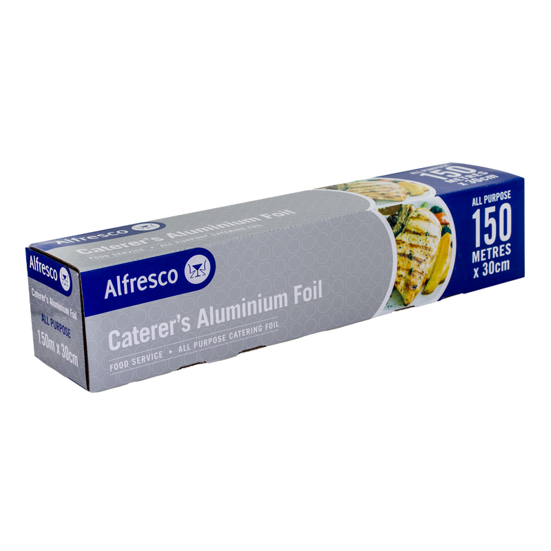 [AFR30] Alfresco Caterer’s Aluminium Foil All Purpose 150M x 30cm