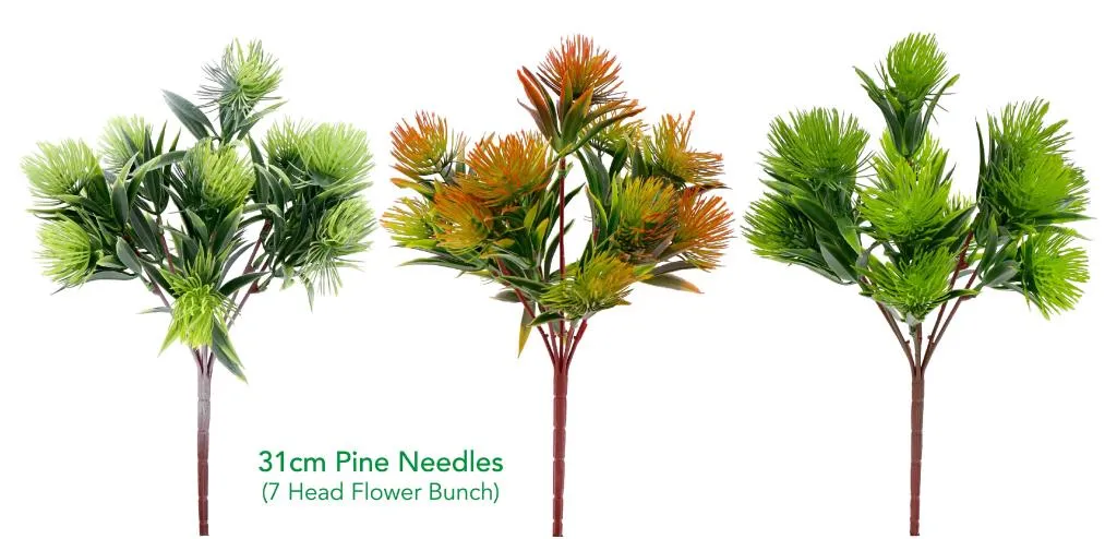 [DUR7367] Decorative Artificial Flowers - 31CM Pine Needles