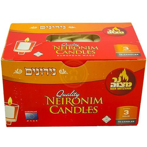 NEIROT CANDLES 72'S 3 hours x 12