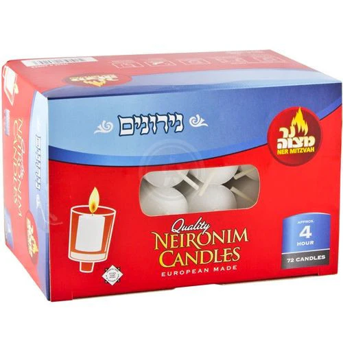 NEIROT CANDLES 72'S - 4 HOURS x 12