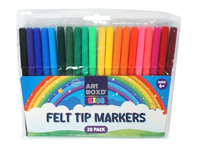 [ART 332335] FELT TIP PENS 20PK [120/12]