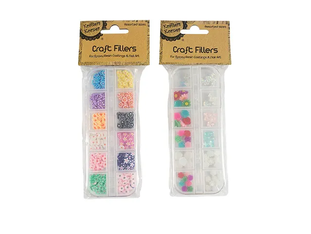 [CRAFT 294282] ASSORTED CRAFT FILLERS - FLOWE [144/12]