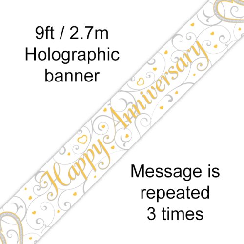 [109475] BANNER 2.7M HAPPY ANNIVERSARY