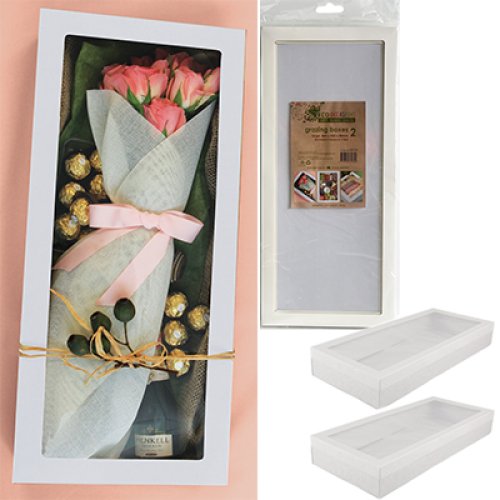 [362134] GRAZING BOX WHITE P2 LGE CTN12