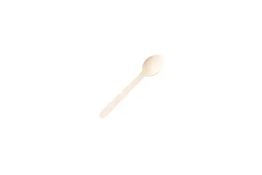 [WDTEASPOON24] 110mm FSC Wood Teaspoon Pk24