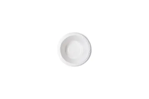 [PW4B25] 120mm White Nut Bowl Pk25