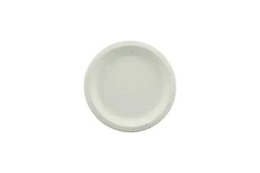 [SG725] 180mm Earth Sugar Cane Plate Pk25