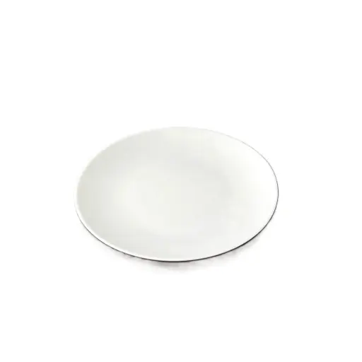 [HD910W] 230mm Deluxe Reusable Dinner Plate White Pk10