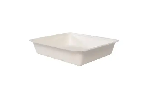 [SG3S] 230mm x 190mm x 4mm/1700ml Sugar Cane Oven Tray Pk3