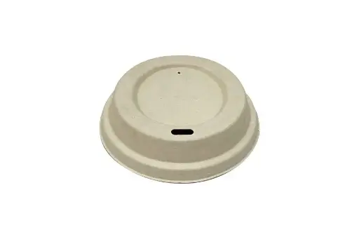 [SGL10] 250ml/8oz Coffee Cup Lid Sugar Cane Pk50