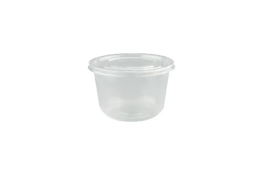 [AWR280/6] 280ml Round Plastic Disposable Container Pk6