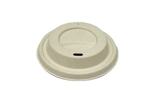 [SGL11] 350ml/12oz Coffee Cup Lid Sugar Cane Pk50