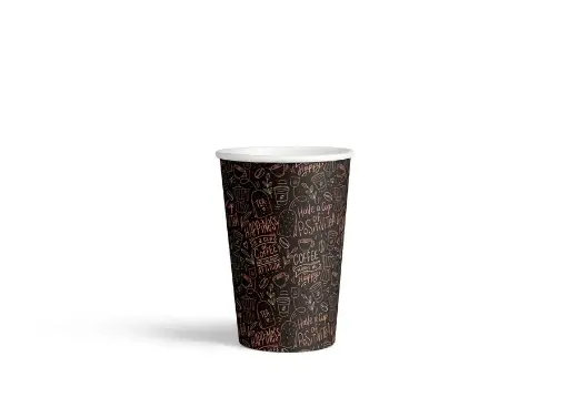 [VC1250] 350ml/12oz Single Wall Paper Coffee Cup Pk50