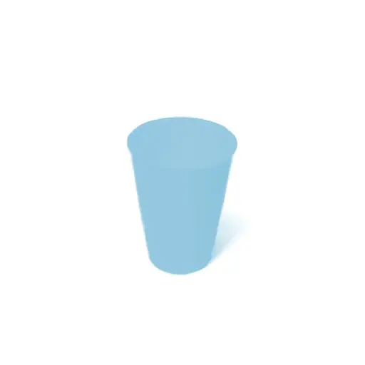 [REPBTUMBLER-12] 380ml Reusable Tumbler Pastel Blue Pk10