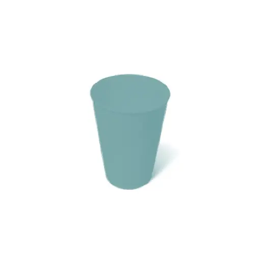 [RETTUMBLER-12] 380ml Reusable Tumbler Turquoise Pk10