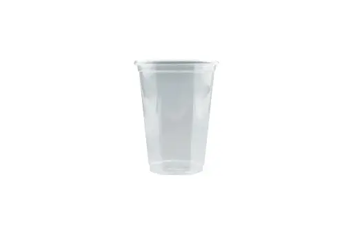 [BEER1640] Hexagonal Clear Beer Cup 425ml Pk40