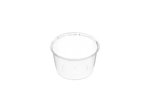 [RB500] 500ml Round Container Natural