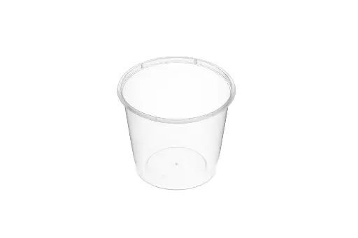 [RB700] 700ml Round Container Natural