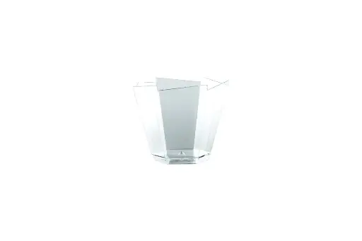 [JU1004] 70mm x 59mm x 40mm Mini Dish Hexagon Pk10