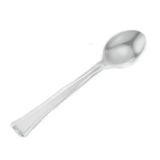 [JU1011] Clear Mini Spoon Pk40