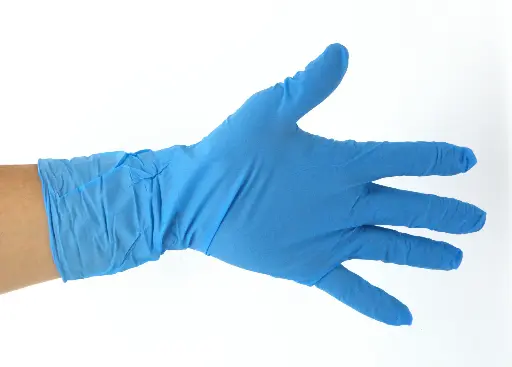 [618NPFB300-XL-CTN] HandCare Blue Powder Free Nitrile 300mm 100pk Glove - Extra Large