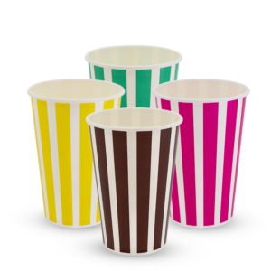 [CSCC16] 16oz Candy Stripe Paper Cold Cup