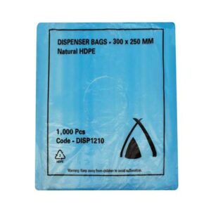 [DISP1210] 300 x 250 mm HDPE Dispenser Bag