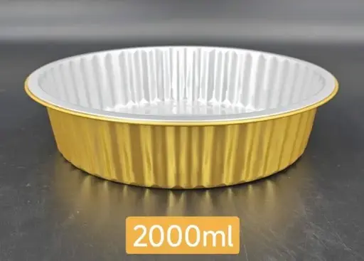 [VFR2000] Velta' (VFR2000) 2000ml Round Foil Containers Ø250*55mm 100's/CTN